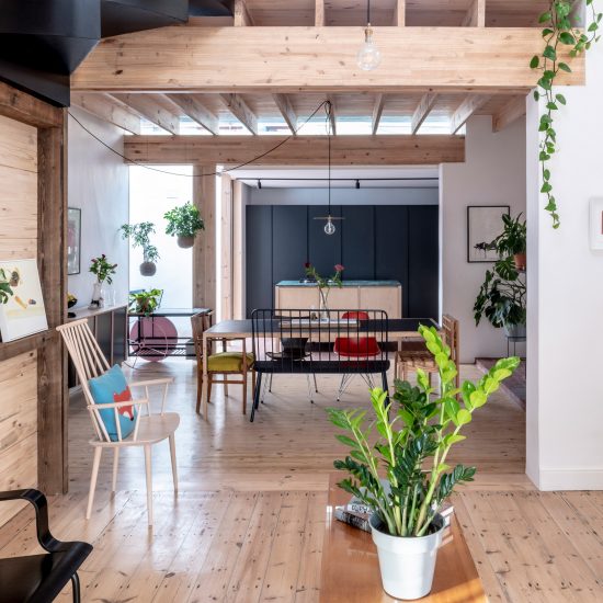 Living space in Arklow Villa III by Douglas & Company