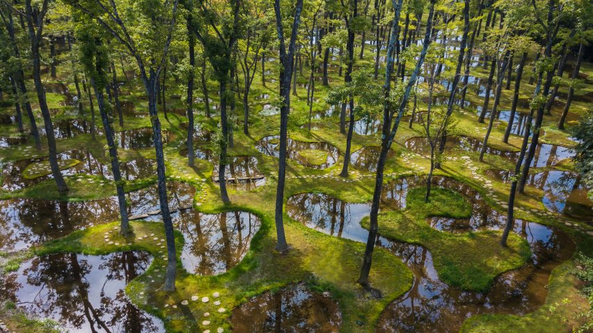 Art Biotop Water Garden by Junya Ishigami