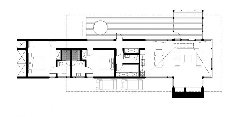 Bigwin Island by MacKay Lyons and Sweetapple Linear on the Lake Plan