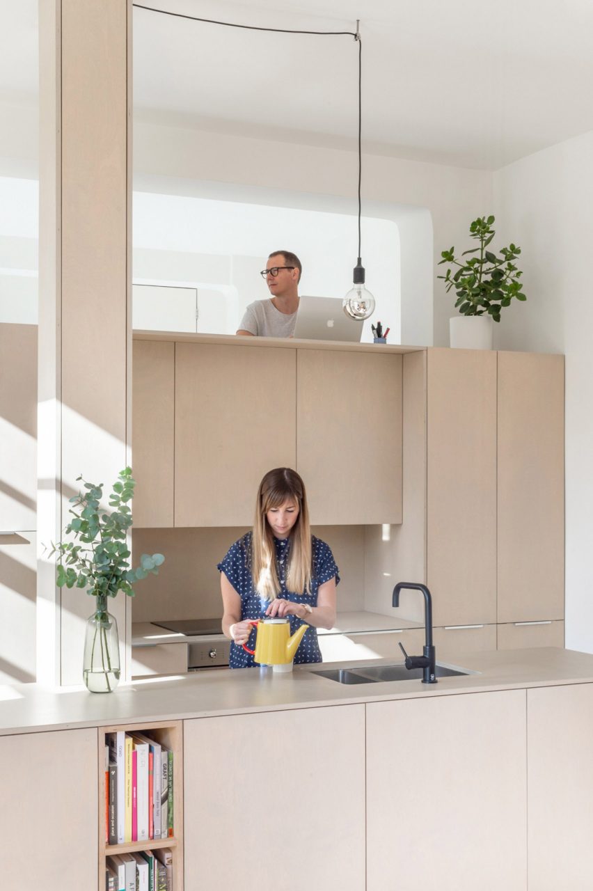The Biscuit Factory apartment, designed by SUPRBLK