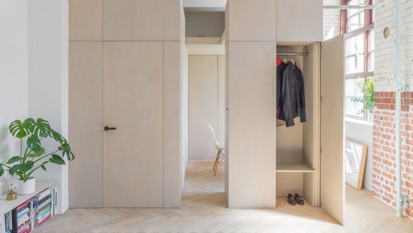 The Biscuit Factory apartment, designed by SUPRBLK
