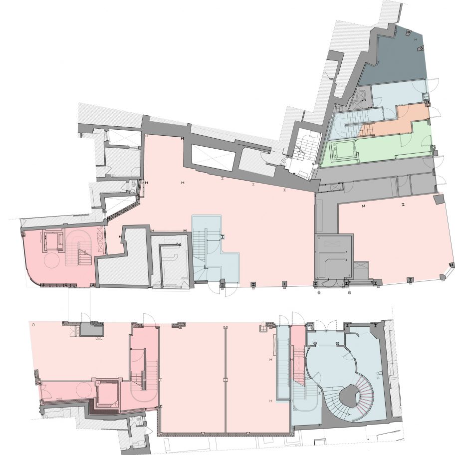 Boulevard theatre by Soda featuring a revolving auditorium