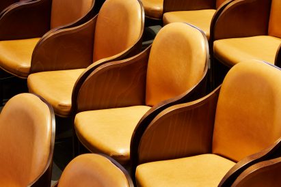Boulevard theatre by Soda featuring a revolving auditorium