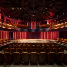 Boulevard theatre by Soda featuring a revolving auditorium