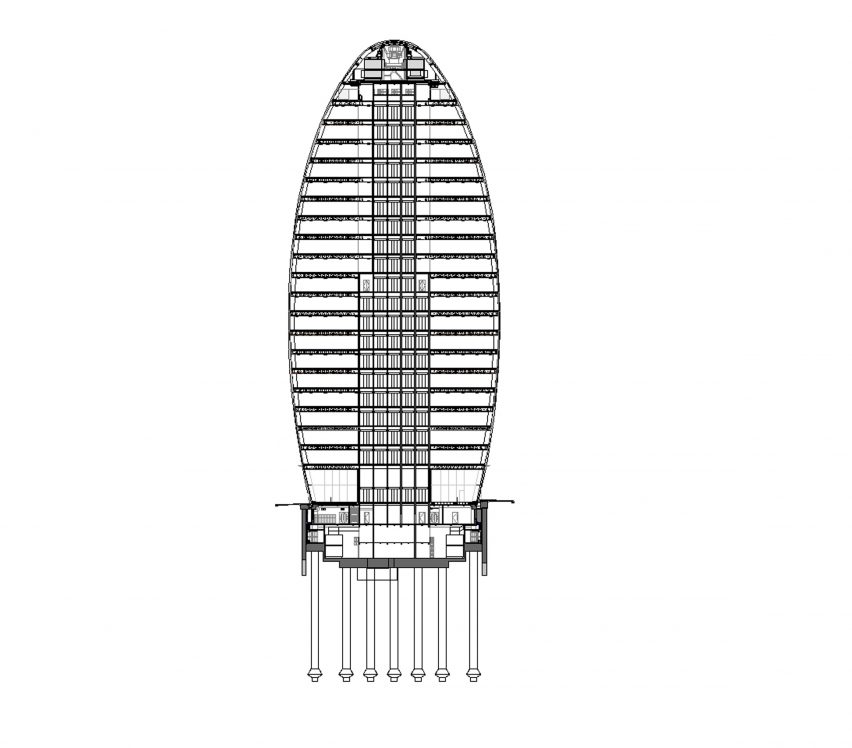 Can of Ham skyscraper, 70 St Mary Axe, London by Foggo Associates