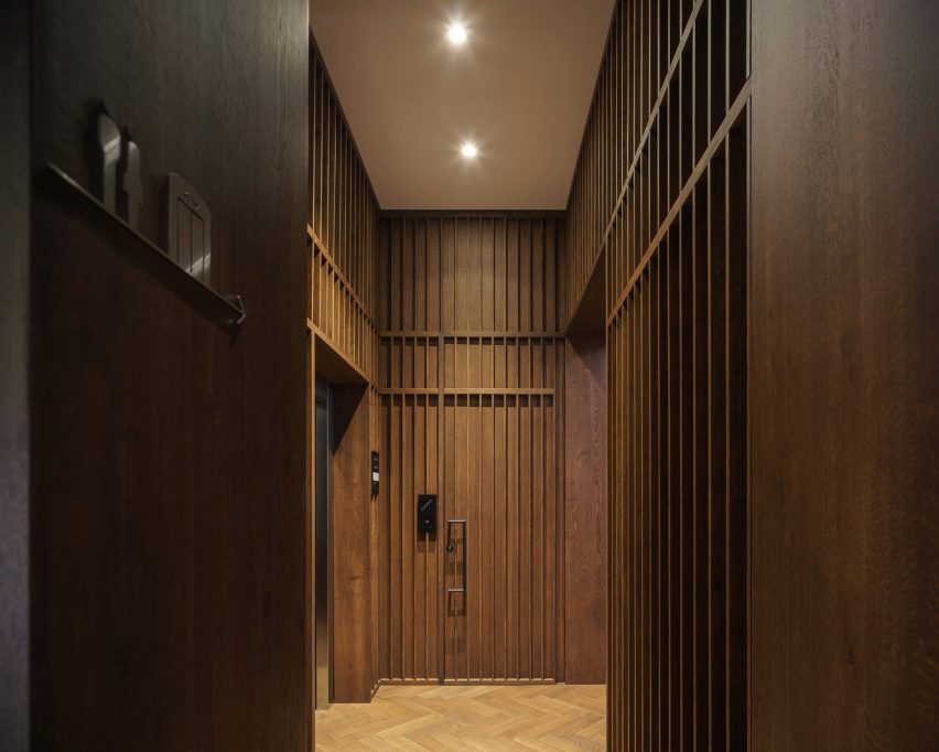 Elevators at Casa Popeea boutique hotel by Manea Kella