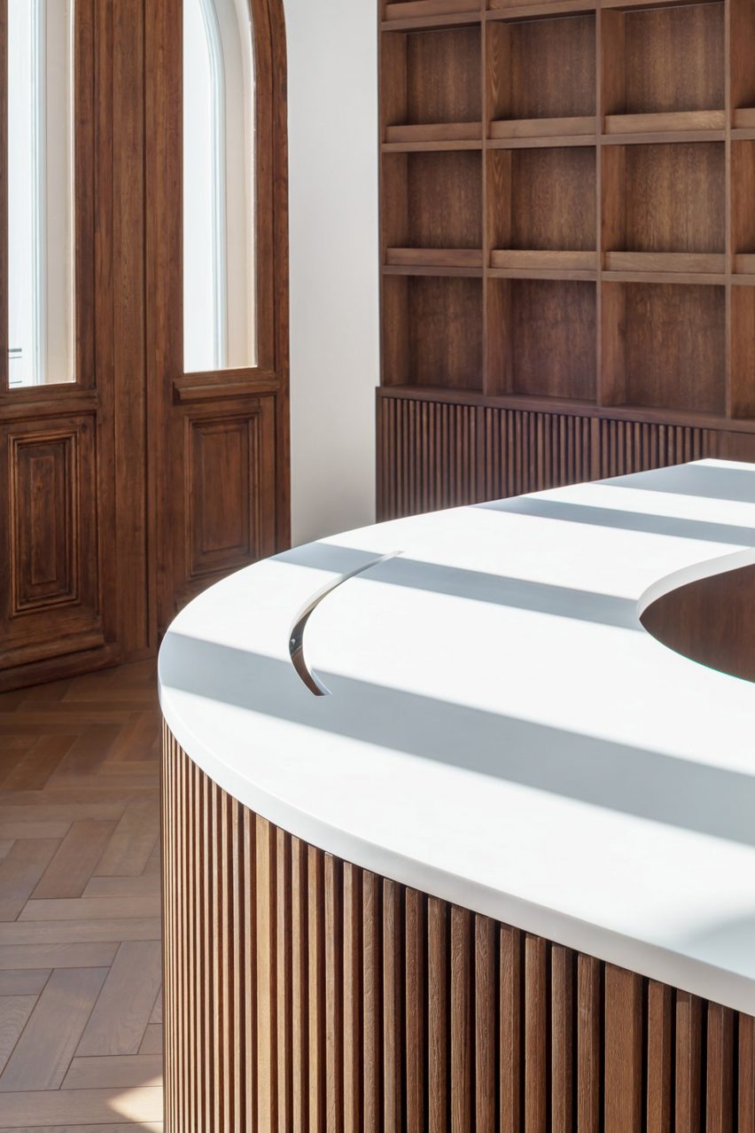 Reception of Casa Popeea boutique hotel by Manea Kella