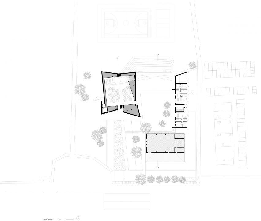 Church of the Penitent Thief by INOUTarchitettura, LADO architetti and LAMBER + LAMBER in Bologna, Italy