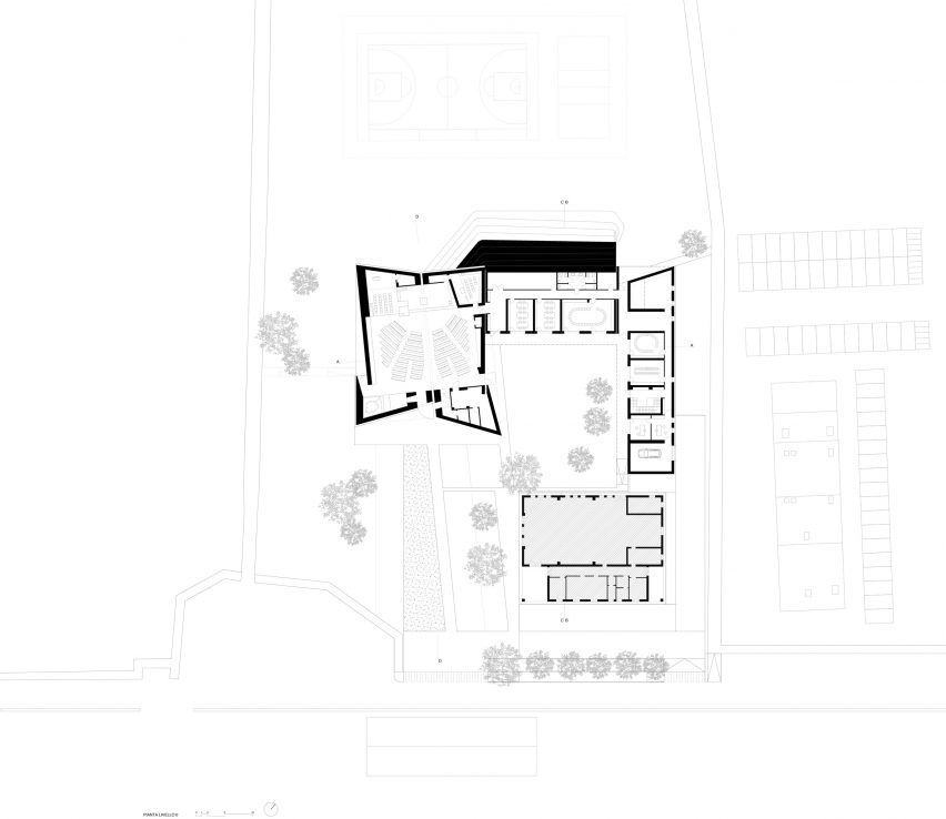 Church of the Penitent Thief by INOUTarchitettura, LADO architetti and LAMBER + LAMBER in Bologna, Italy