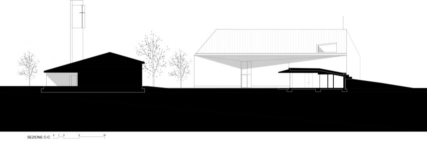 Church of the Penitent Thief by INOUTarchitettura, LADO architetti and LAMBER + LAMBER in Bologna, Italy