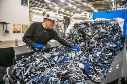 Circulose clothing made from recycled cotton
