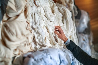 Circulose clothing made from recycled cotton