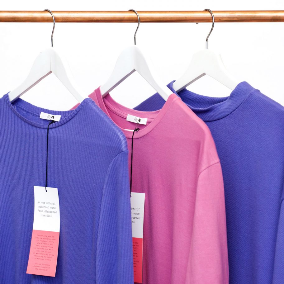 Circulose clothing made from recycled cotton