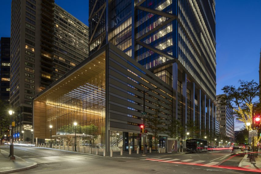 Comcast Technology Center by Foster + Partners