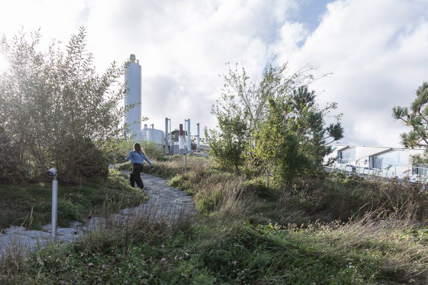 Copenhill waste-to-energy plant and ski slope by BIG in Copenhagen, Denmark