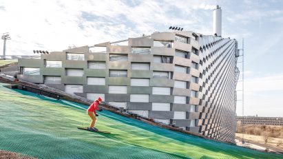 Ski slope in Copenhagen