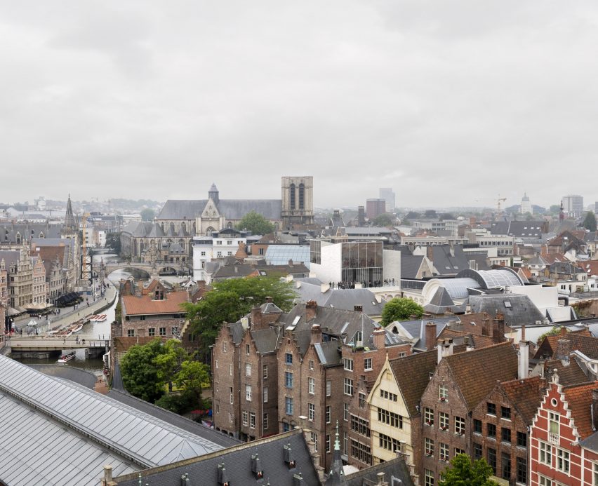 Design Museum Gent extension by Carmody Groarke and TRANS Architectuur Stedenbouw