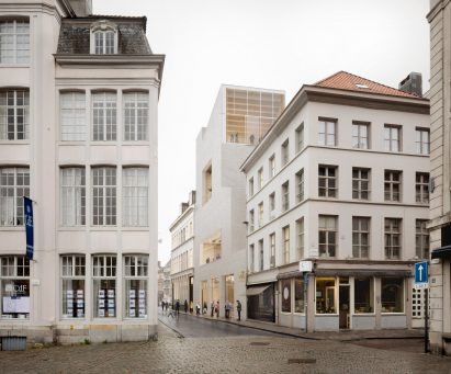 Design Museum Gent extension by Carmody Groarke and TRANS Architectuur Stedenbouw
