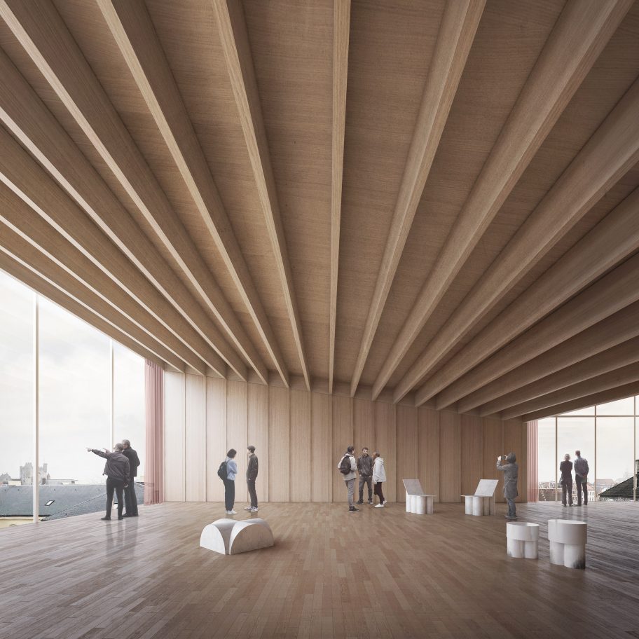 Design Museum Gent extension by Carmody Groarke and TRANS Architectuur Stedenbouw
