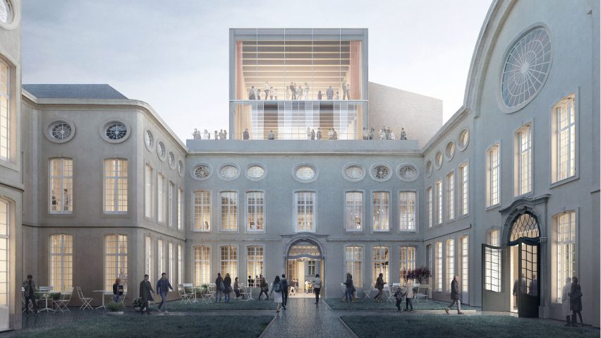 Design Museum Gent extension by Carmody Groarke and TRANS Architectuur Stedenbouw