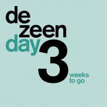 Dezeen Day three weeks to go