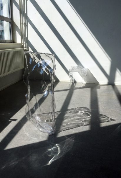 Dorian Renard blows plastic like glass for a collection that reconsiders the material's value