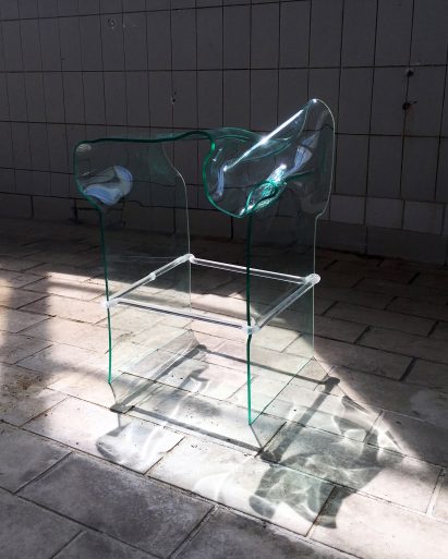 Dorian Renard blows plastic like glass for a collection that reconsiders the material's value