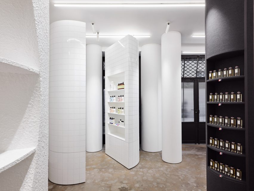 Dover Street Parfums Market, Paris, designed by Rei Kawakubo