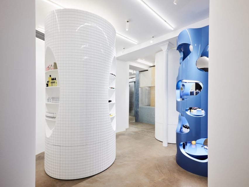 Dover Street Parfums Market, Paris, designed by Rei Kawakubo