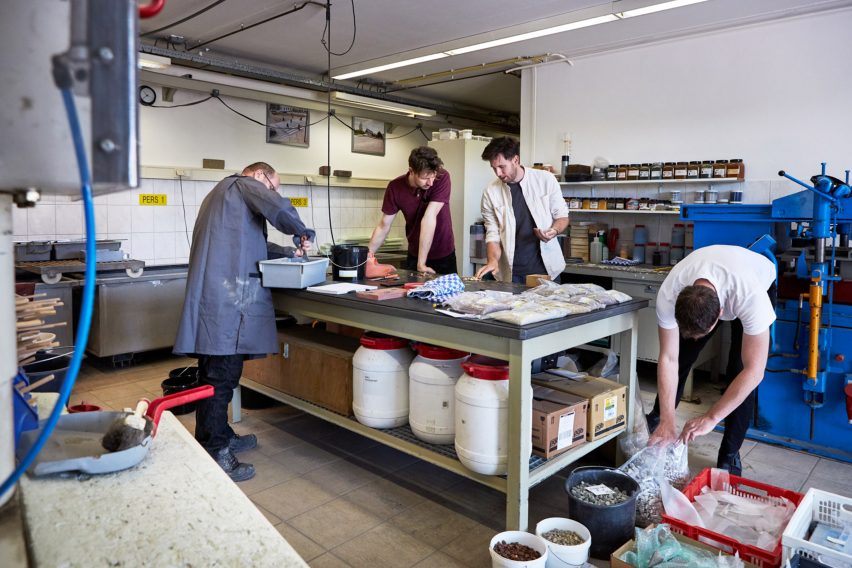Factory visit for Stone in Progress by Envisions
