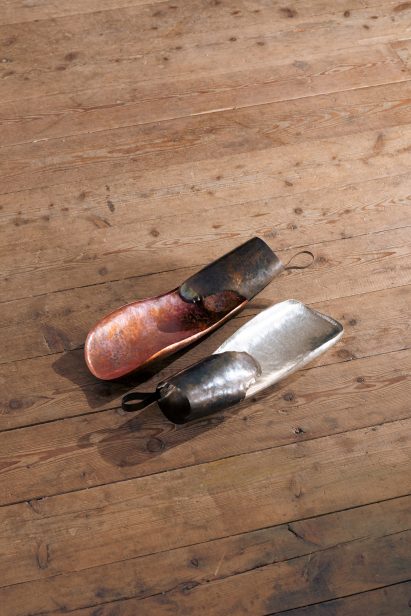 Non-traditional tableware created for Experimental Gastronomy dinner