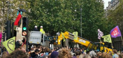 Extinction Rebellion adapt U-Build for protest architecture