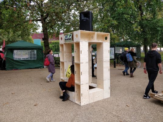 Extinction Rebellion adapt U-Build for protest architecture