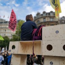 Extinction Rebellion adapt U-Build for protest architecture