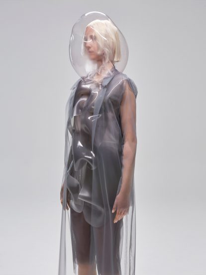 Flowing Water, Standing Time dresses by Ying Gao