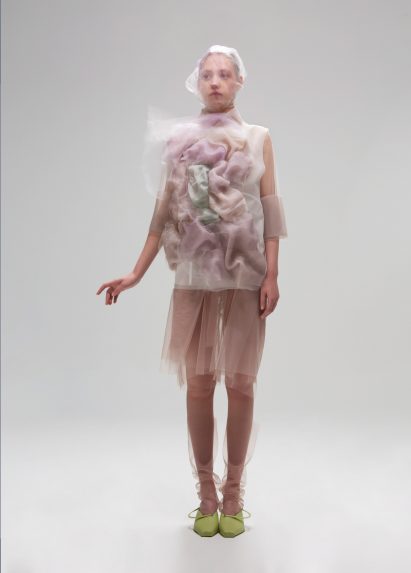 Flowing Water, Standing Time dresses by Ying Gao