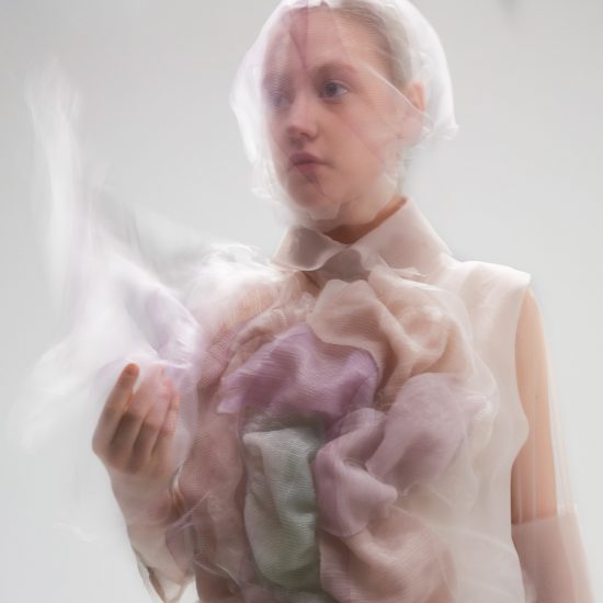 Flowing Water, Standing Time dresses by Ying Gao