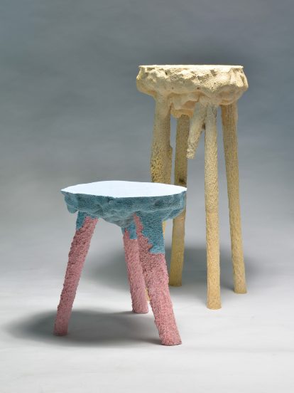 Terraform stools by Gavin Keightley