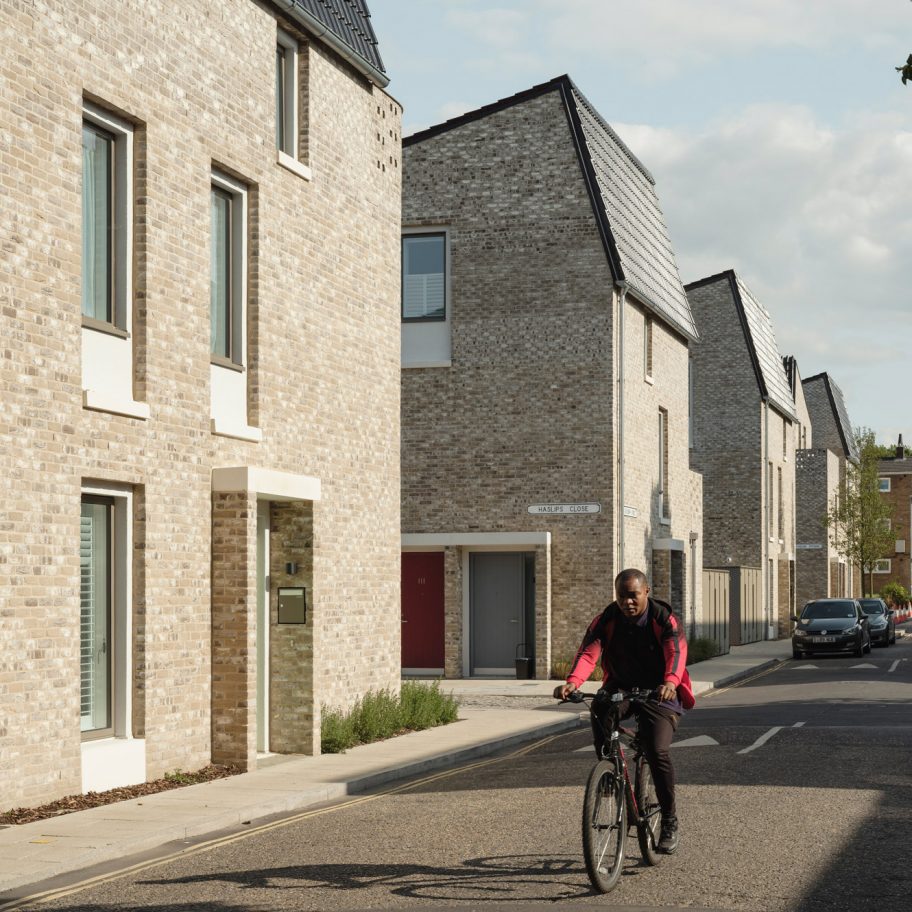 Goldsmith Street social housing by Mikhail Riches with Cathy Hawley in Norwich