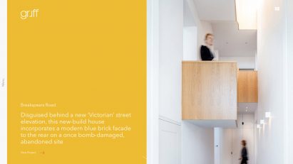 Archiboo Web Awards 2019: Gruff Architects website