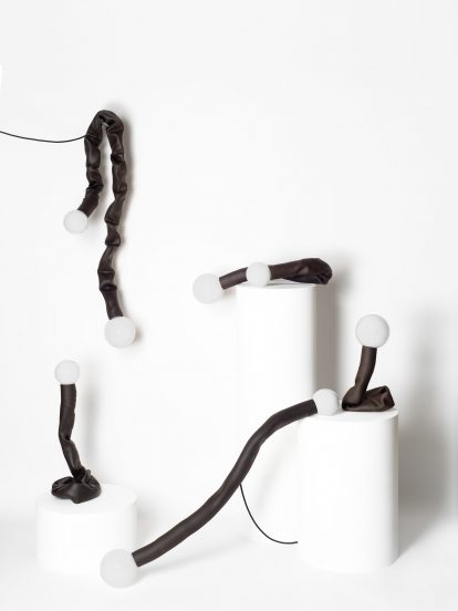 High Society creates Senilia lamps from beer and coffee waste