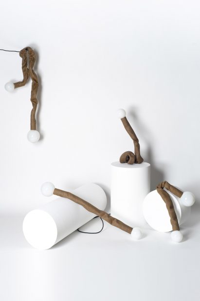 High Society creates Senilia lamps from beer and coffee waste