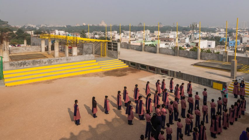 Hilltop School by DesignAware in Hyderabad, India