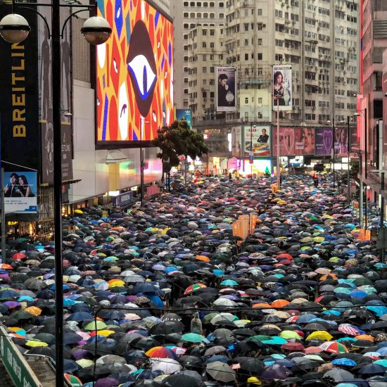 Facial recognition used in Hong Kong protests