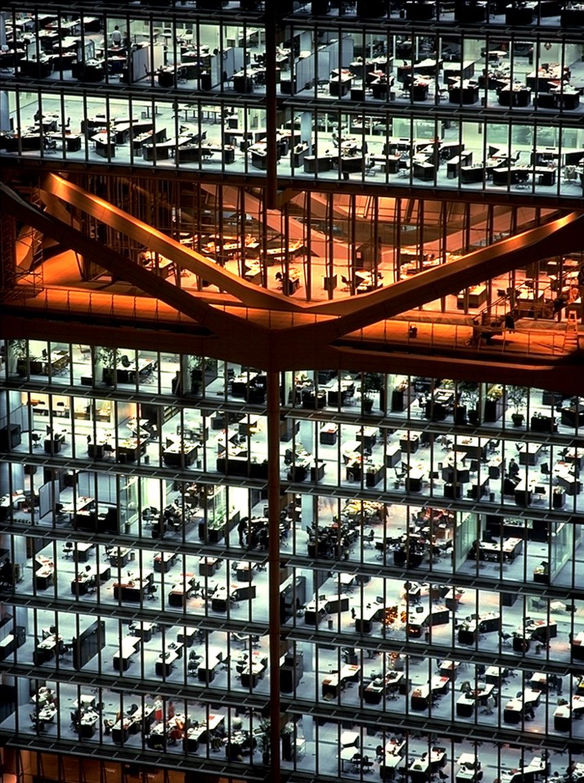 HSBC Building in Hong Kong by Norman Foster