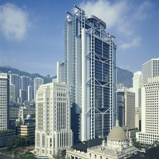 HSBC Building in Hong Kong by Norman Foster