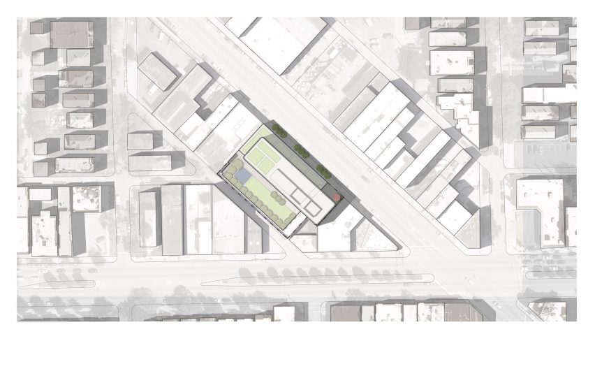 Independence Library by John Ronan Site Plan