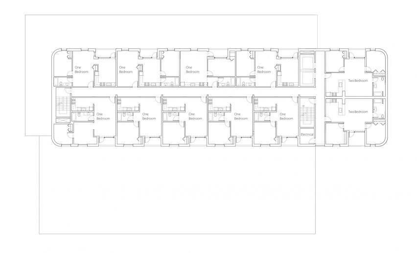 Independence Library by John Ronan Residential Floor Plan