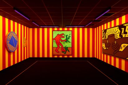InterestingProjects evoke 80s New York for Keith Haring exhibition design