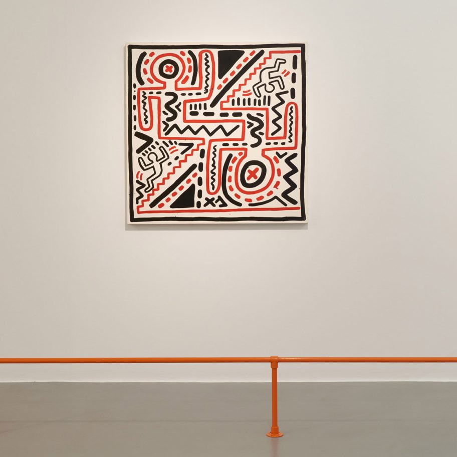 InterestingProjects evoke 80s New York for Keith Haring exhibition design